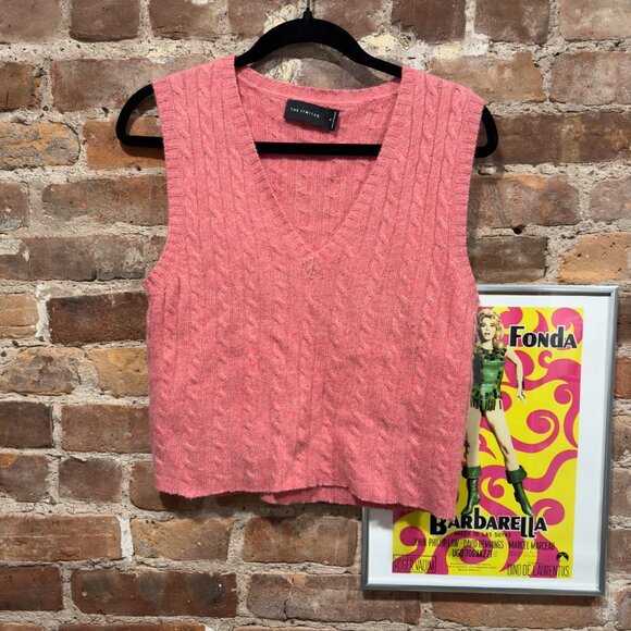 2004 THE LIMITED CASHMERE BLEND SWEATERVEST - Picture 3 of 6